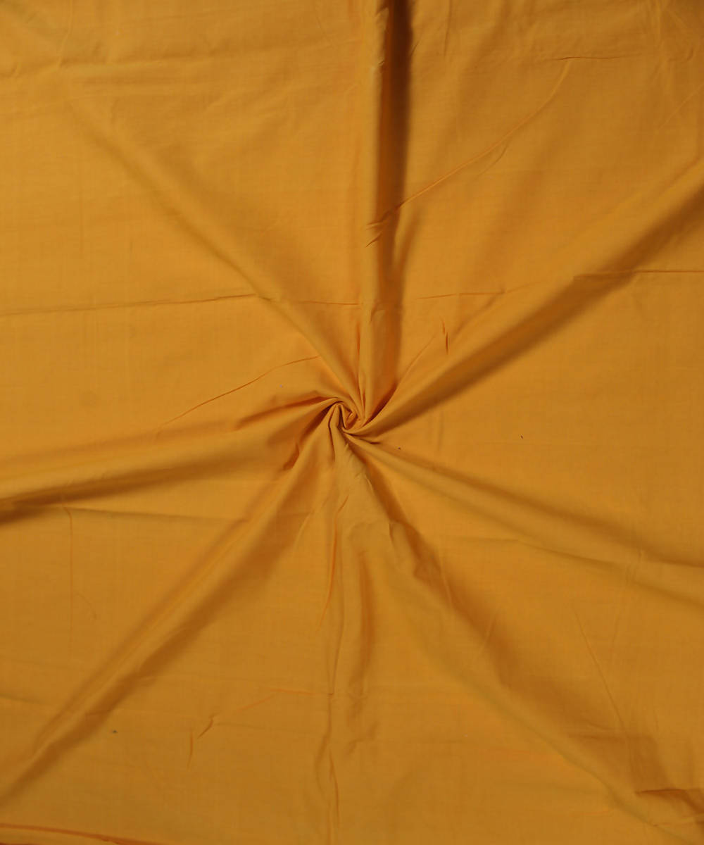 2.5m-Golden-yellow-handloom-cotton-mangalagiri-kurta-material