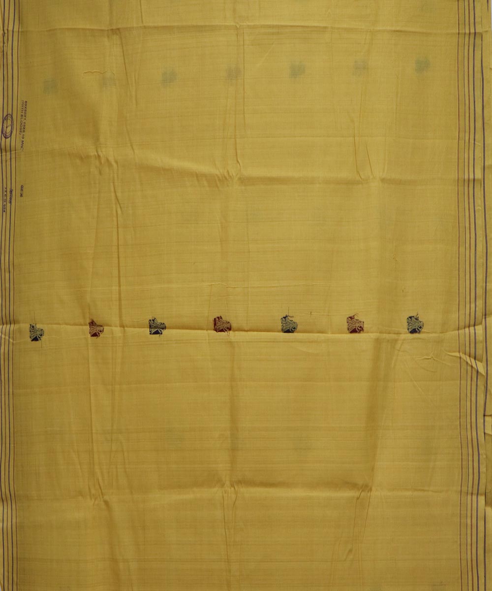 Camel brown handloom cotton rajahmundry saree