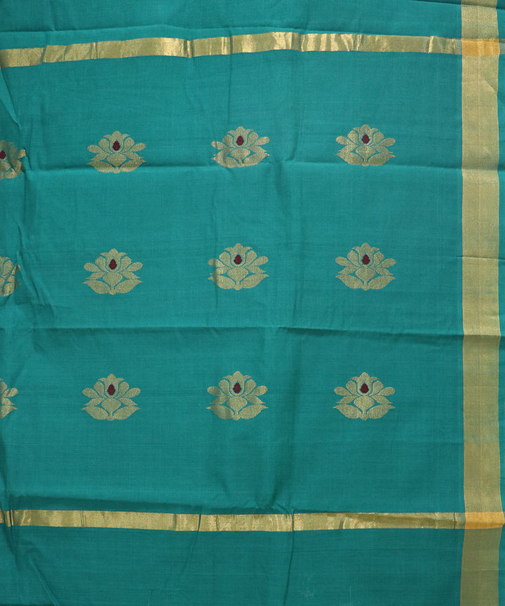 Rama green handloom cotton rajahmundry saree