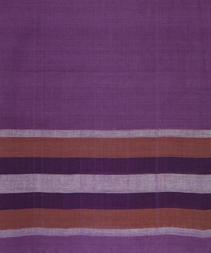 Lavender handloom cotton rajahmundry saree