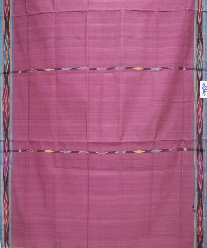 Pink red handloom cotton rajahmundry saree
