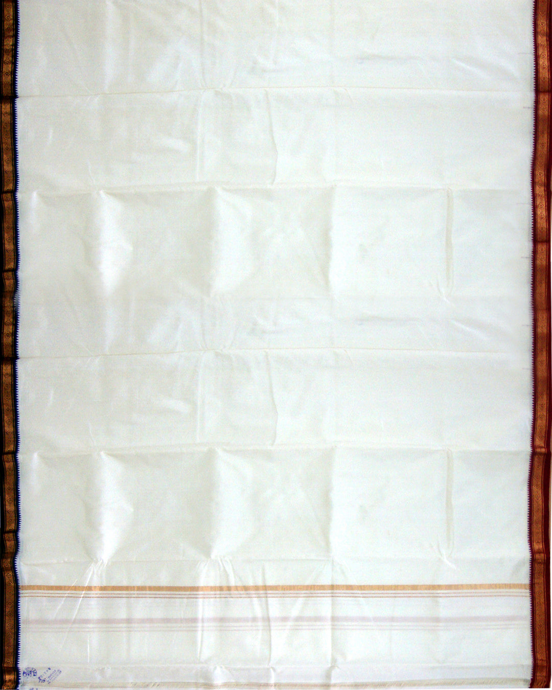 Pure Handloom Pedhapuram Silk Dhoti with Double Border