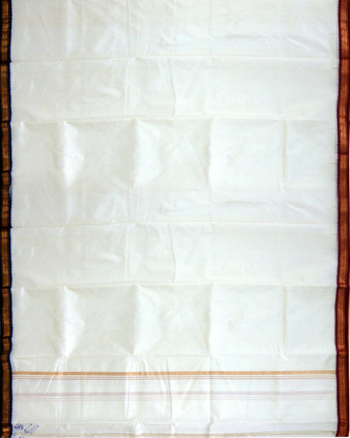 Pure Handloom Pedhapuram Silk Dhoti with Double Border