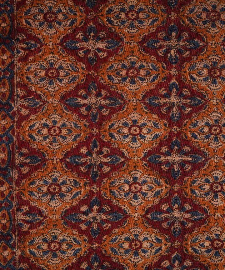 Handloom multicolour warangal kalamkari cotton dhurrie