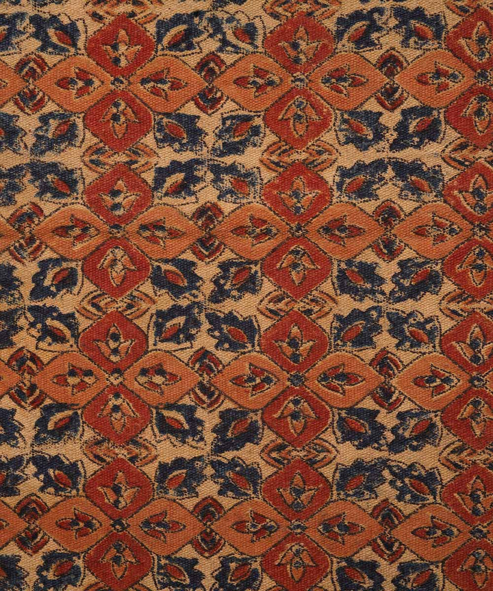 Multi color handloom warangal kalamkari cotton dhurrie