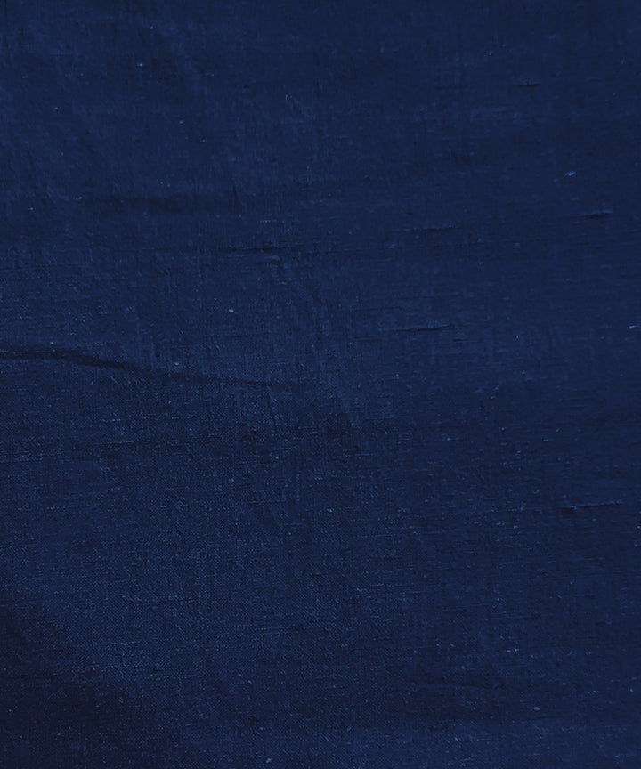 2.5m Indigo twill weave handspun handwoven cotton kurta material