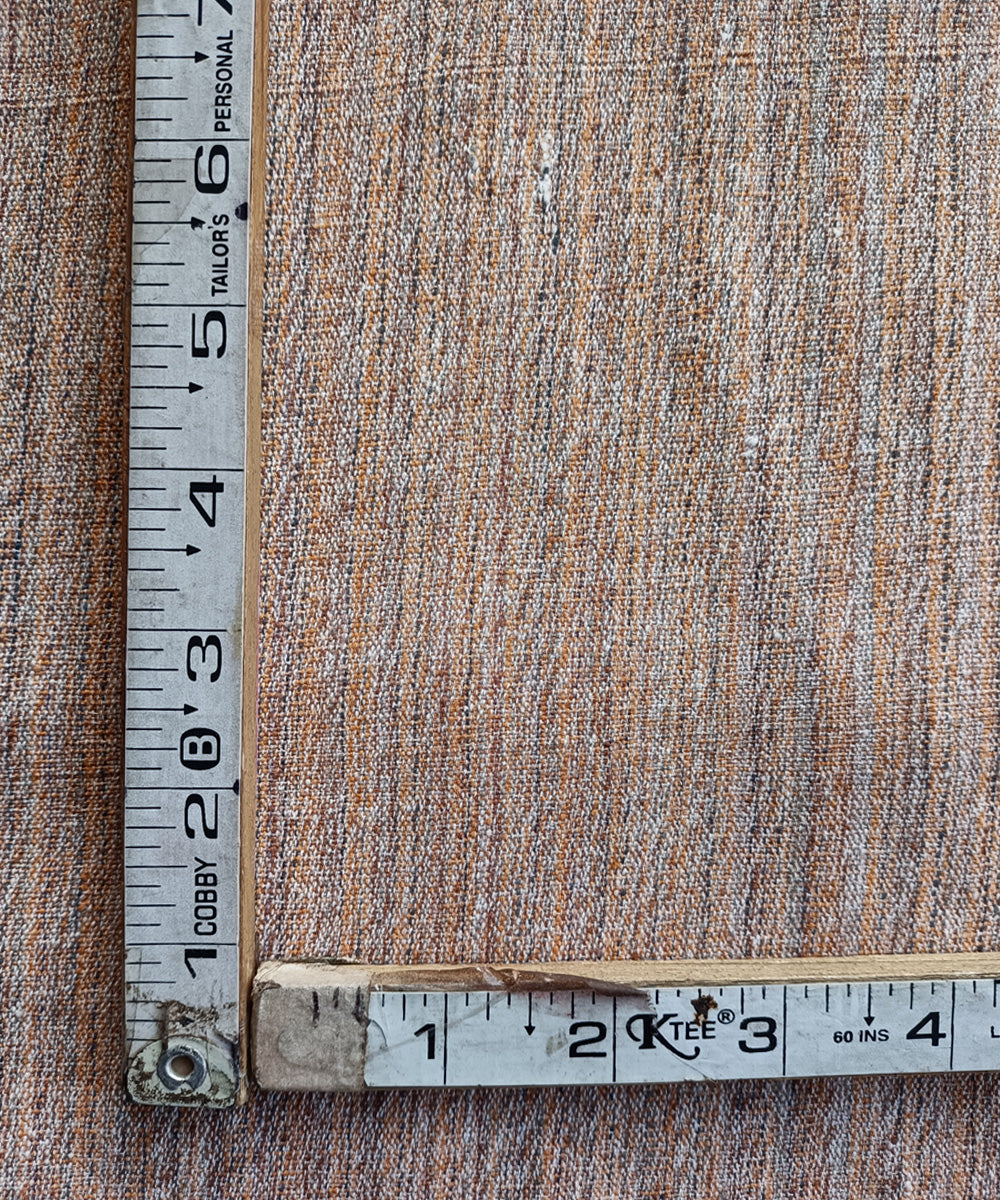 2.5m Cream white handspun handloom cotton kurta material