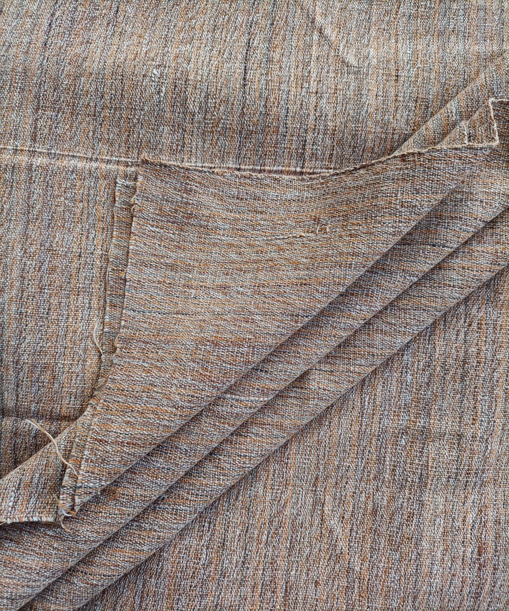 2.5m Cream white handspun handloom cotton kurta material