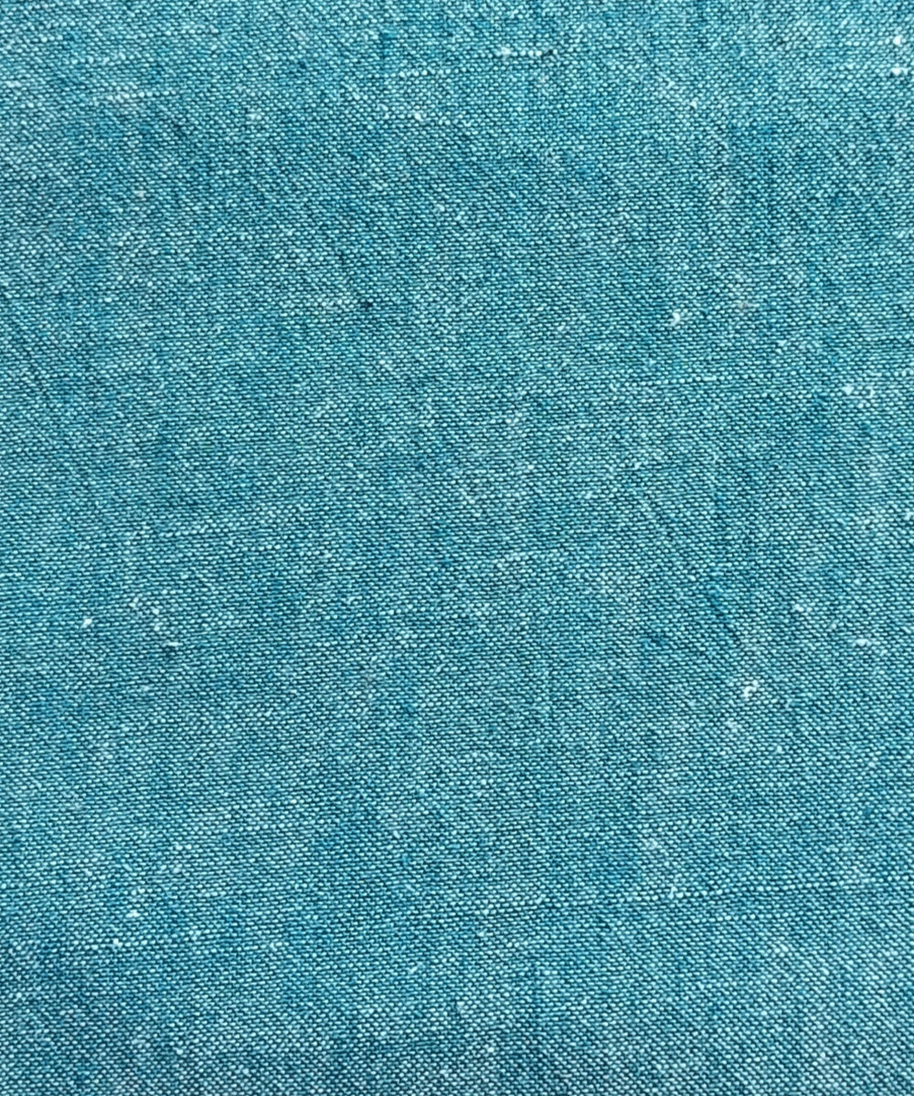 2.5m Tiffany blue handspun handloom cotton kurta material
