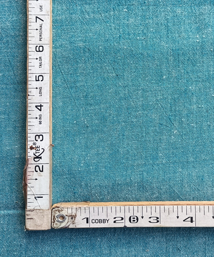 2.5m Tiffany blue handspun handloom cotton kurta material