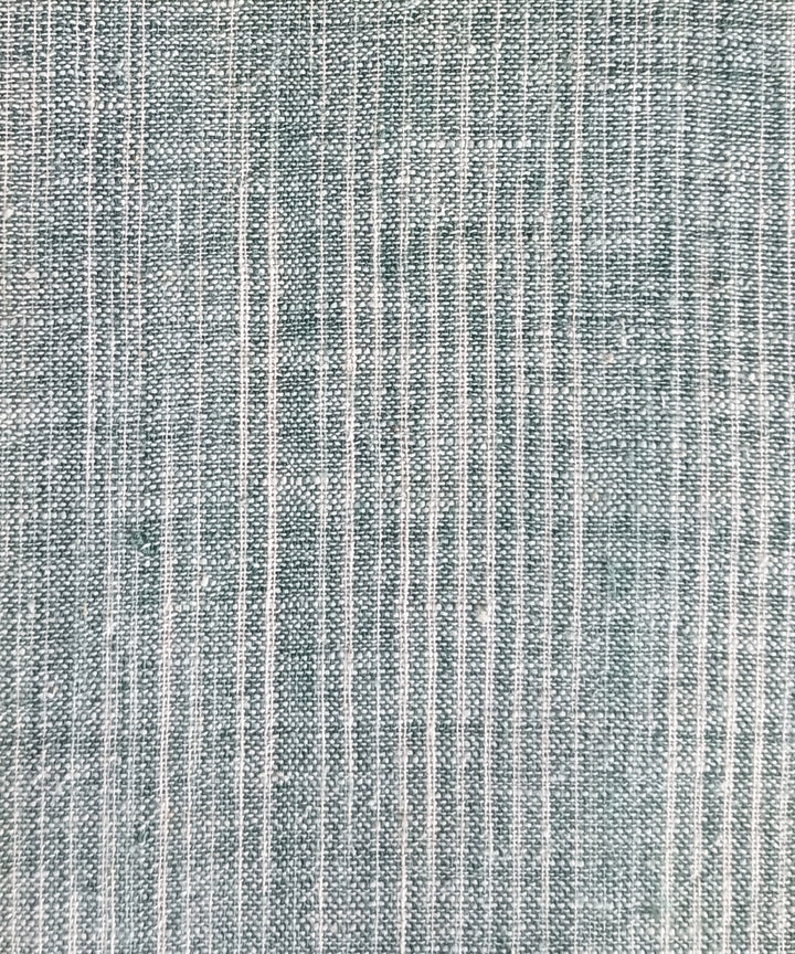 2.5m Green white handspun handloom cotton kurta material