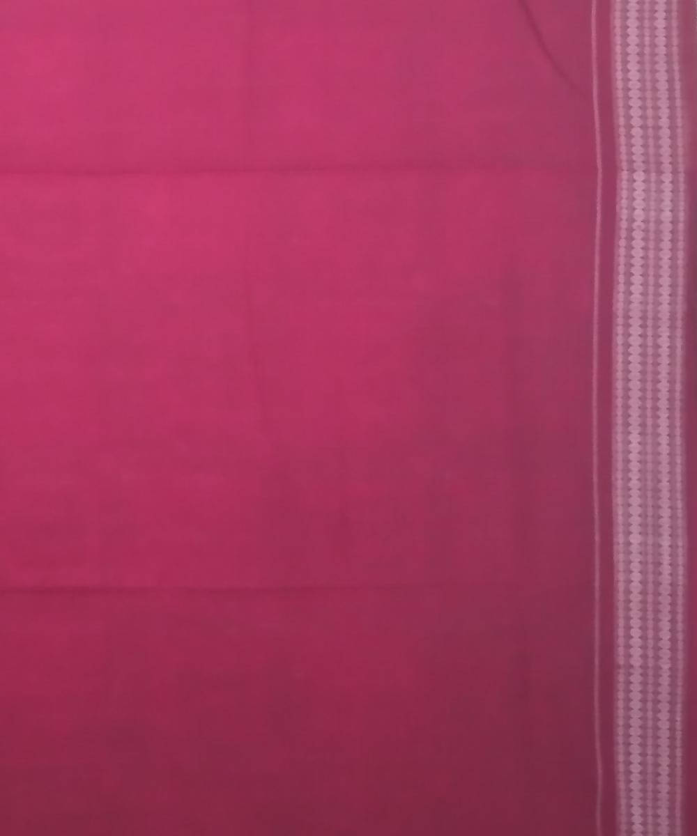 Eton blue grey and burgundy handloom cotton sambalpuri saree