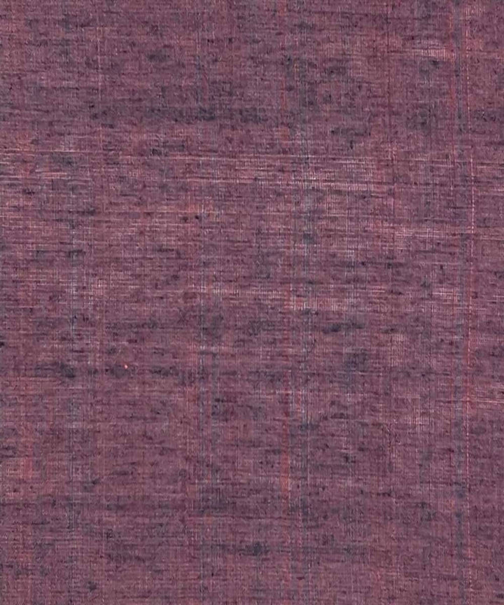 Pink handwoven temple border tussar silk saree