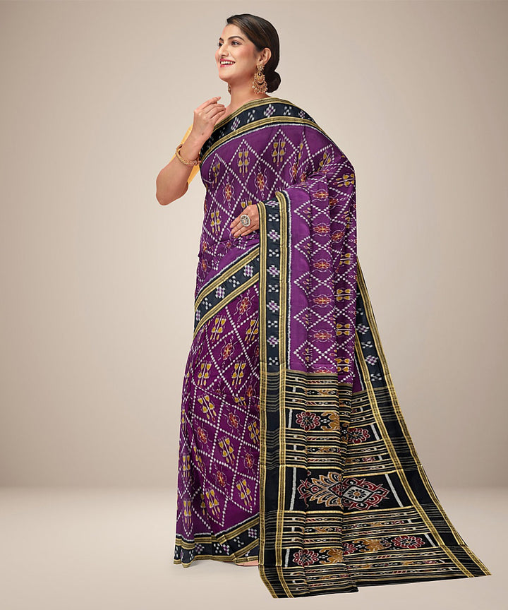 Byzantium cotton silk handwoven khandua saree