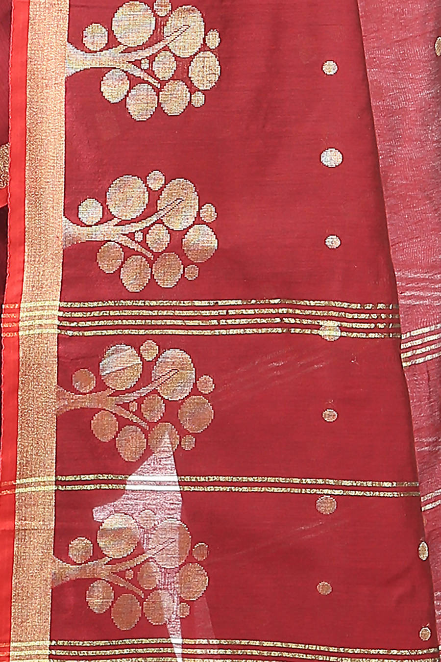Coco bengal handloom extrawefts work saree